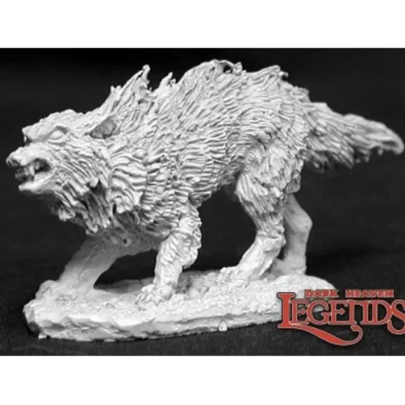 Miniature<Winter Wolf: Dark Heaven Legends RPR 02649 - Miniature Marvels: Airplane Models & Painted Dice