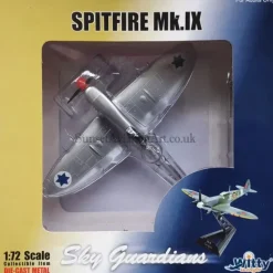 Airplane Model<Witty Wings WTW-72-002-002 1:72 Spitfire Mk.IX Israel AF - Miniature Marvels: Airplane Models & Painted Dice