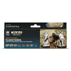 Accessories<WizKids Premium Paints: Fleshtones - Miniature Marvels: Airplane Models & Painted Dice