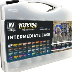 Accessories<WizKids Premium Paints: Intermediate Case - Miniature Marvels: Airplane Models & Painted Dice