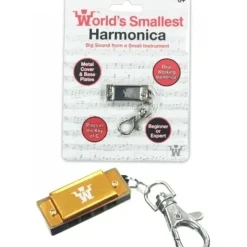 Egpull<World's Smallest Music Harmonica Keychain - Westminster Inc - Miniature Marvels: Airplane Models & Painted Dice