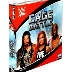 Board Game<WWE Cage Battle: Board Games - Boxed Dice Games WZK 87508 - Miniature Marvels: Airplane Models & Painted Dice