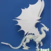 Miniature<Wyrmgear, Clockwork Dragon: Bones RPR 77177 - Miniature Marvels: Airplane Models & Painted Dice