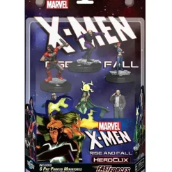 Miniature<X-Men Rise and Fall - Fast Forces: Marvel HeroClix WZK 84790 - Miniature Marvels: Airplane Models & Painted Dice
