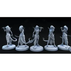 Miniature<YaunTi Female - Miniature Marvels: Airplane Models & Painted Dice