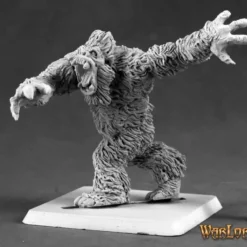 Miniature<Yeti Warrior: Warlord RPR 14612 - Miniature Marvels: Airplane Models & Painted Dice