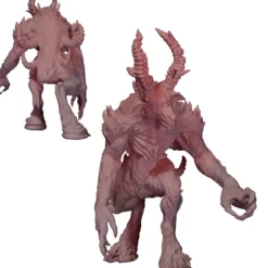 Miniature<Yog Goat - Miniature Marvels: Airplane Models & Painted Dice