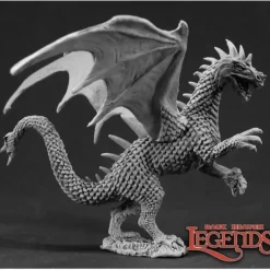 Miniature<Young Forest Dragon: Dark Heaven Legends RPR 03350 - Miniature Marvels: Airplane Models & Painted Dice