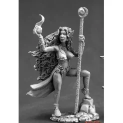 Miniature<Zeldriia, Elf Sorceress: Dark Heaven Legends RPR 03661 - Miniature Marvels: Airplane Models & Painted Dice
