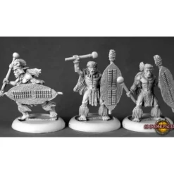 Miniature<Zulu Warriors III (3): Chronoscope RPR 50225 - Miniature Marvels: Airplane Models & Painted Dice