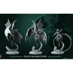 Miniature<Zurae-ta, 32mm - Miniature Marvels: Airplane Models & Painted Dice